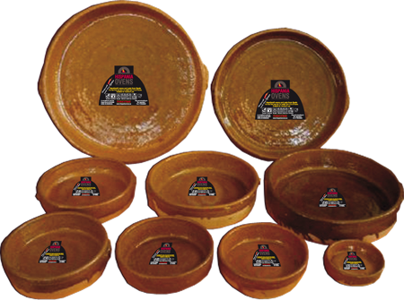 Paelleras de barro de Hispania Ovens